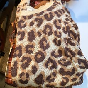 Leopard sweater